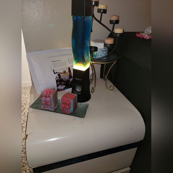 Glass Candle holder  - Picture 7 of 9